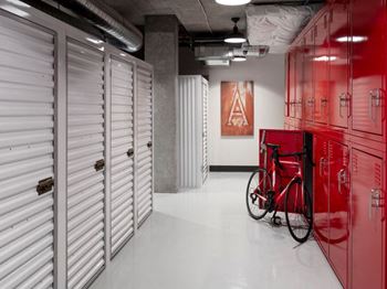 Premium resident storage rooms